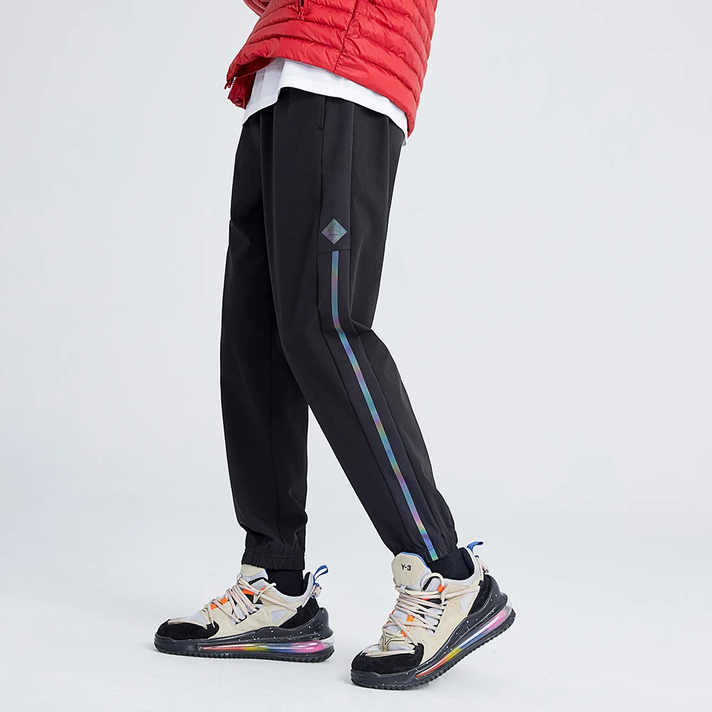 Men's Sports Pants Elastic Bottom Fashion Printing Trousers for Male XXS102103
