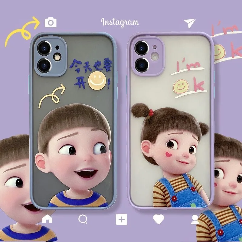 Маленькой принцессы с принтом героев мультфильмов для девочки iphonexsmax мобильный
