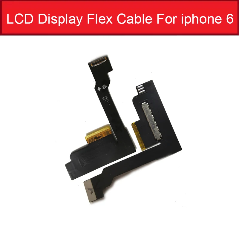 ЖК-экран гибкий кабель для iPhone 4 4S 5 5c 5S 6 6s 7 8 Plus X XS MAX сенсорный и ЖК-дисплей гибкий ленточный запасные части - Цвет: For iphone 6
