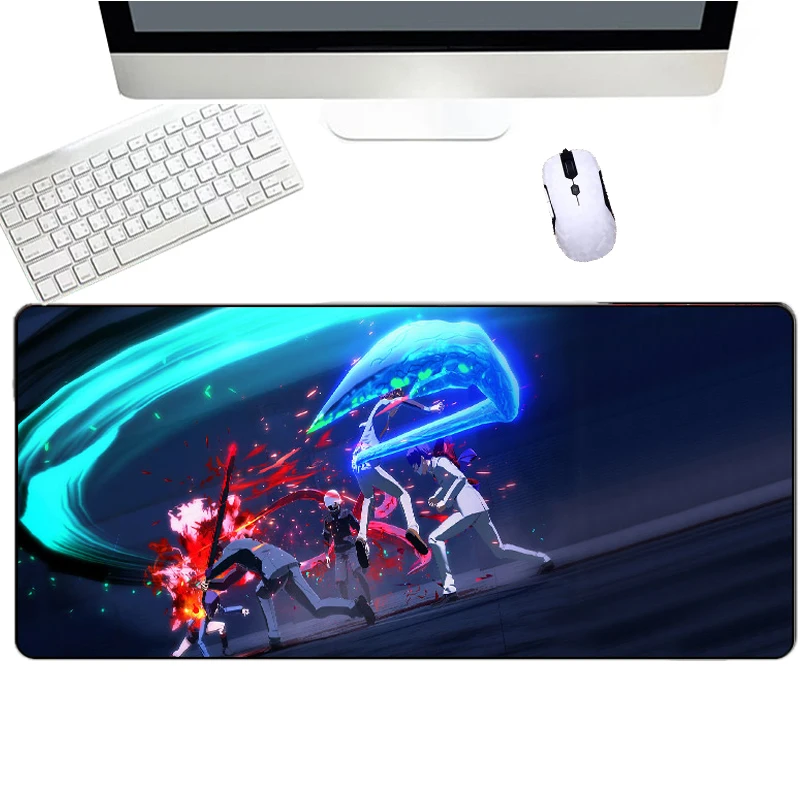 80x30 см игровой коврик для мыши XL мышь геймерский коврик для клавиатуры настольный протектор игровой коврик для мыши нескользящий моющийся для ПК планшета ноутбука