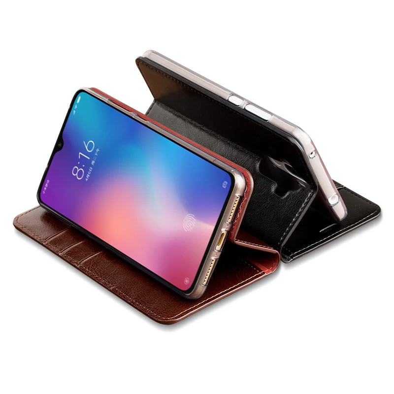Чехол-книжка чехол для Xiaomi mi 5s 6 8 9 A1 A2 Lite Max 3 mi x 2s 3 Poco F1 Чехол-бумажник с масляным воском для Red mi Note 4 4X5 6 7 Pro Чехол