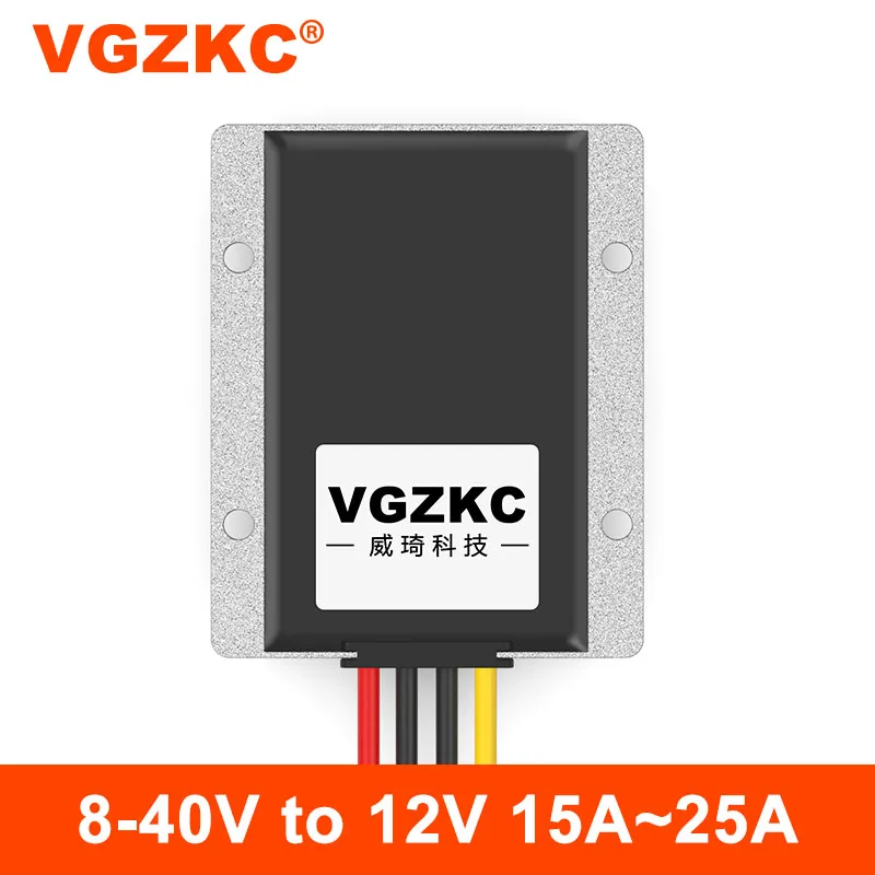 

VGZKC 8-40V to 12V voltage regulator DC-DC automatic buck-boost 12V24V to 12V automotive DC power module