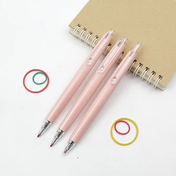 

Gel Pen 0.5mm Black/red/blue ink New Quality pink simple lovely student writing Smooth Neutral Pen Office School Stationery
