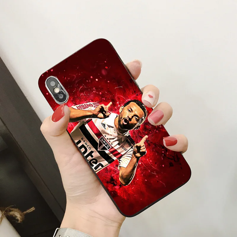 Чехол для телефона Bueno Milik для iphone DIY для Sao Paulo FC чехол черный мягкий TPU для iphone 11Pro X XR XS MAX 7 8 7plus 6 6S 5S SE 5