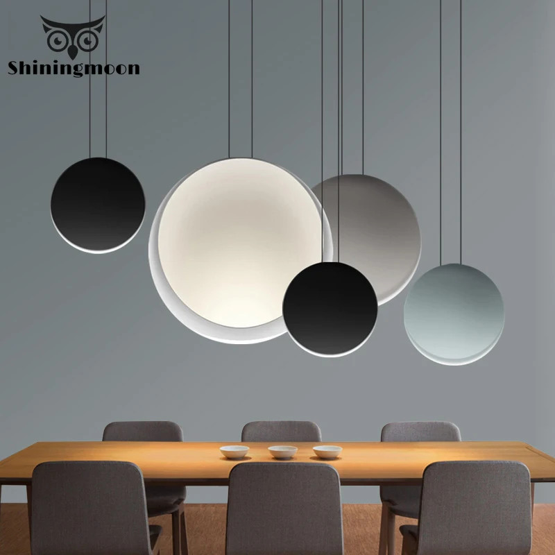 

Minimalist Moon Lamp Crescent Pendant Lamp Coffee Shop Bar Pendant Lights Louis Home Decor Kitchen Bedroom Hanglamp Luminaria