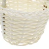 Mini Hand-Woven Storage Baskets Plastic Weaving Storage Baskets Fabric Flower Basket Fruit Rattan Cosmetics Tea Picnic Bags 2023 6
