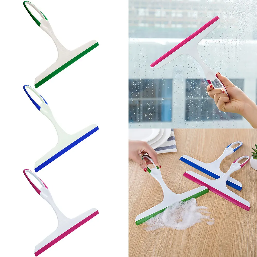 Window Squeegees Glass Cleaning Wiper Brush Eco Friendly Soft Glass
