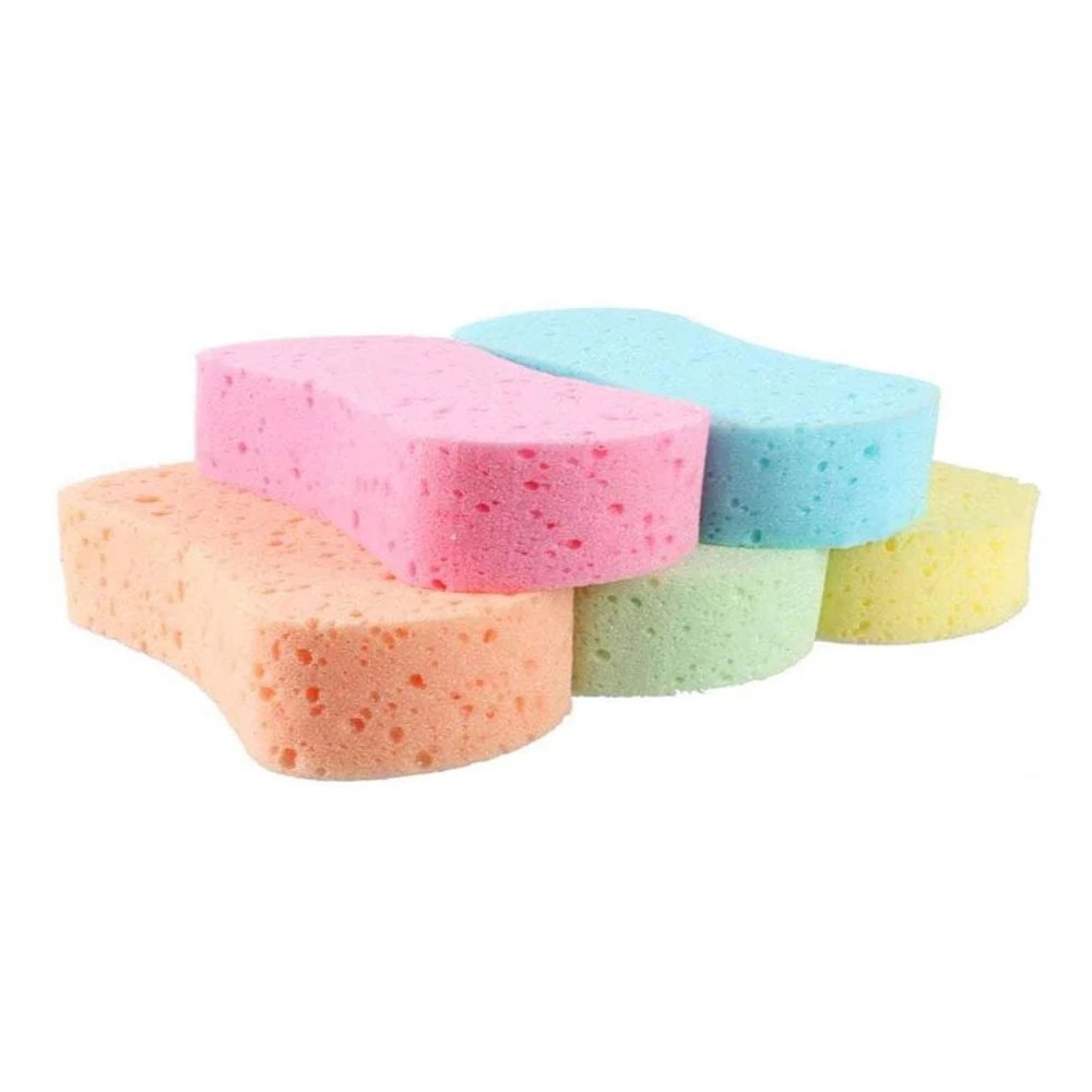 

Partsworld High Foam Multipurpose Cleaner Tool 22cm Length Mix Colors Car Washing Sponge With Vacuum Compressed Packing