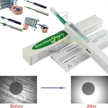 

One-Click Fiber Optic Cleaning Pen Optical Cleaner 2.5mm for SC ST FC E2000