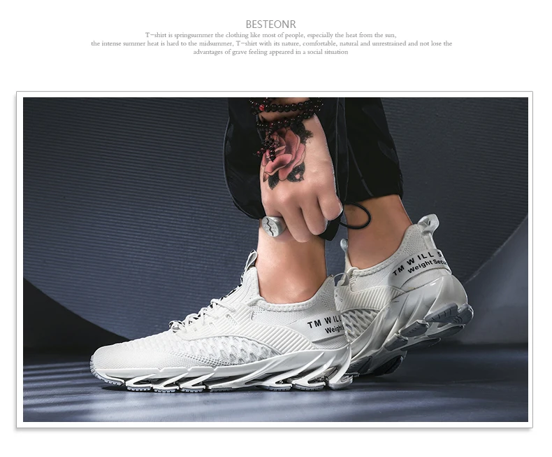 SENTA новое лезвие спортивная обувь для мужчин противоскользящие демпфирования классная подошва Прогулки Треккинг Досуг Лето Бег Zapatills кроссовки