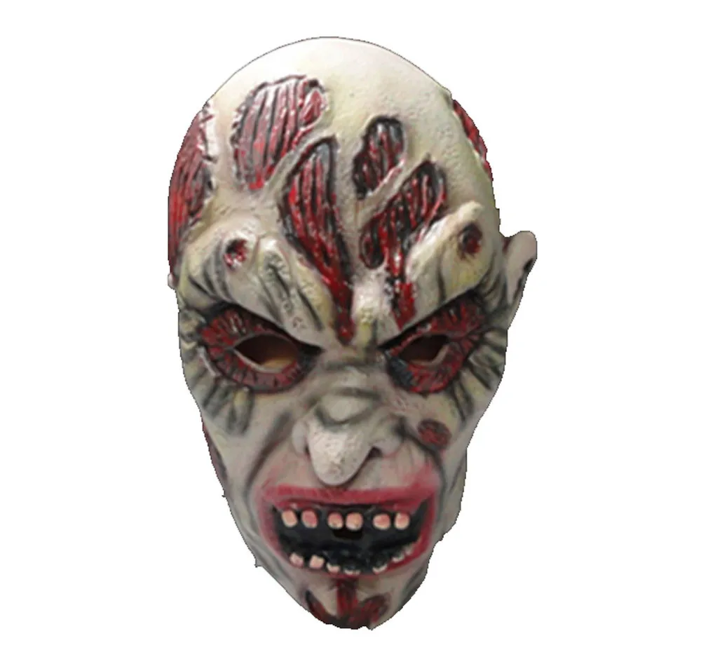 Halloween Adult Latex Scary Mask Full Head Face Breathable Halloween Mask Horrible Mask Fancy Dress Horror Mask