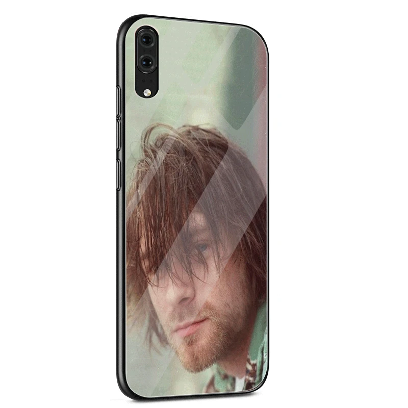 Стеклянный чехол для huawei P30 P20 P10 Y9 Y6 mate 20 Pro Lite P Smart Honor 7A 8X9 10 чехол Nirvana Kurt Cobain - Цвет: G10