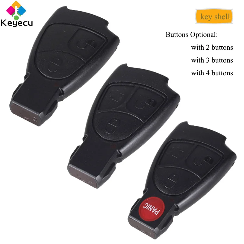 Чехол для автомобильного ключа дистанционного управления с 2 3 4 кнопками |