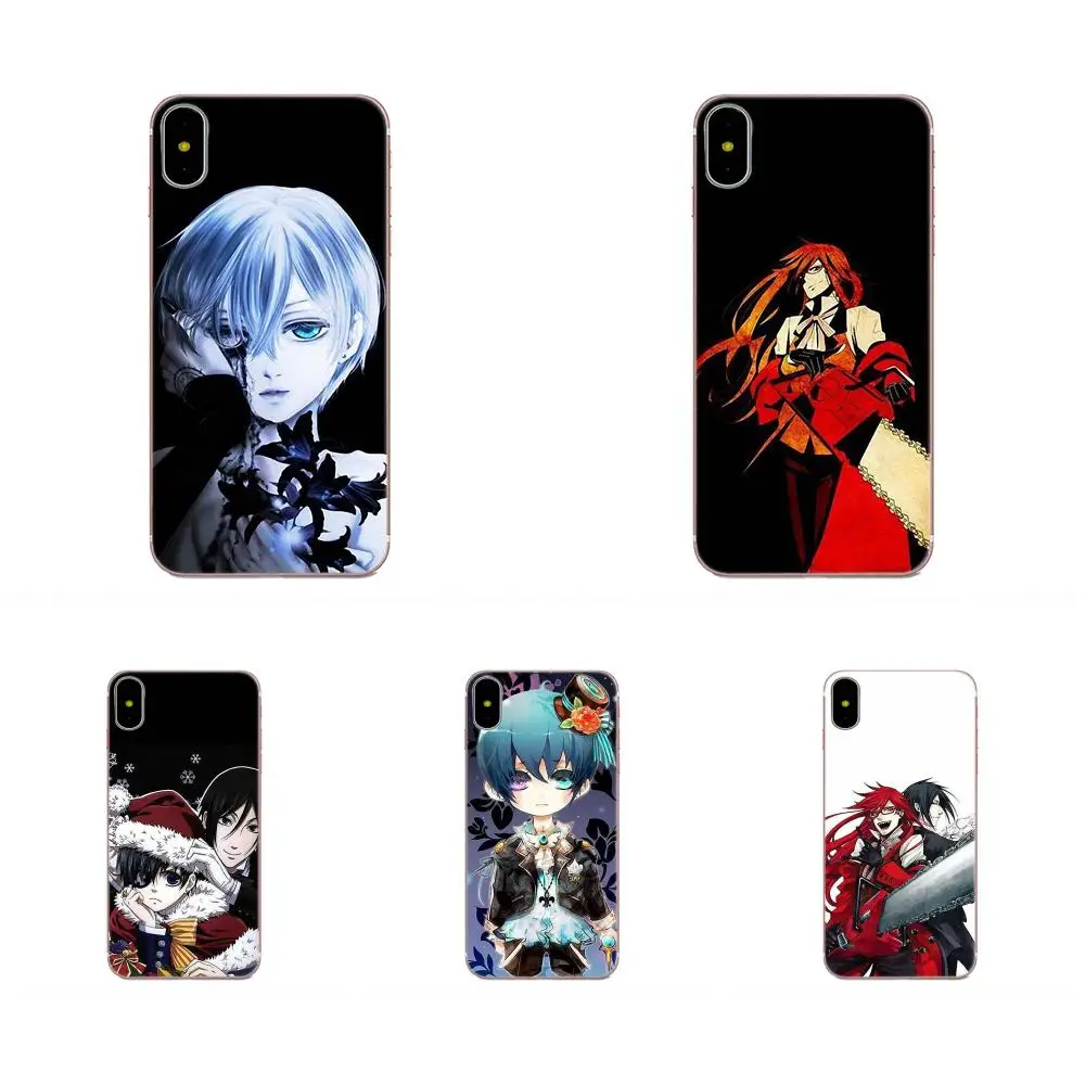 TPU Cover Bag For LG K50 Q6 Q7 Q8 Q60 X Power 2 3 Nexus 5 5X V10 V20 V30 V40 Q Stylus Anime Cartoon Butler | Мобильные телефоны и