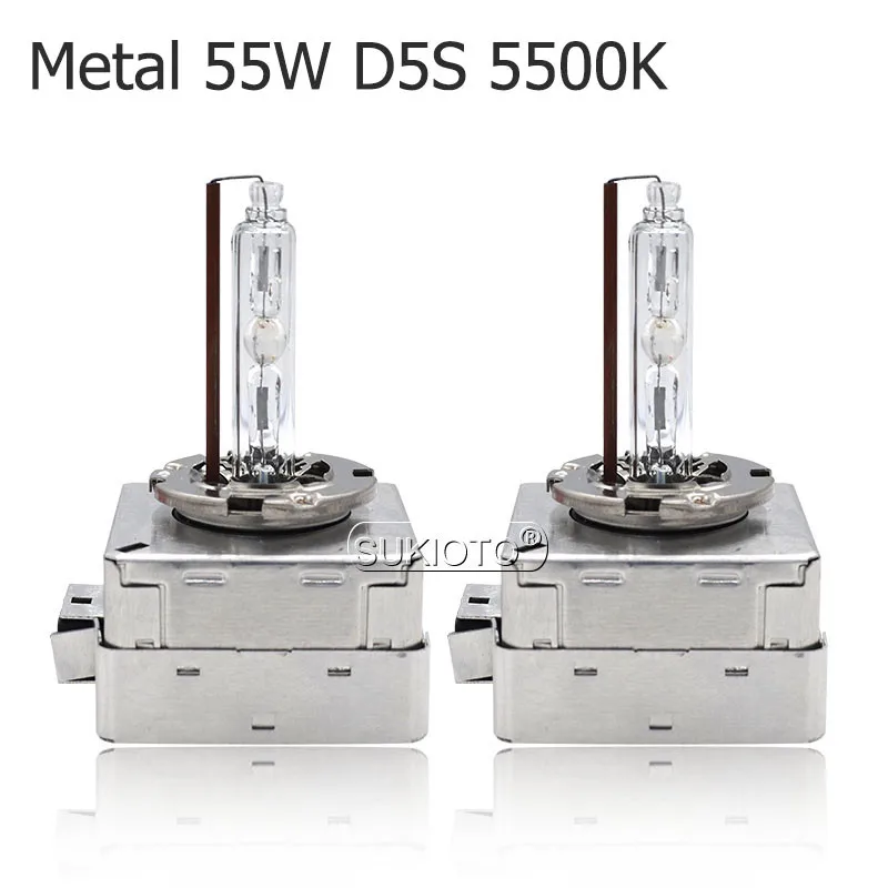 SUKIOTO D5S ксеноновая HID Глобус лампа 55 Вт 5500 к D5S OEM автомобильная фара Замена для V-W Tiguan превосходный KIA K3 B-uick XT