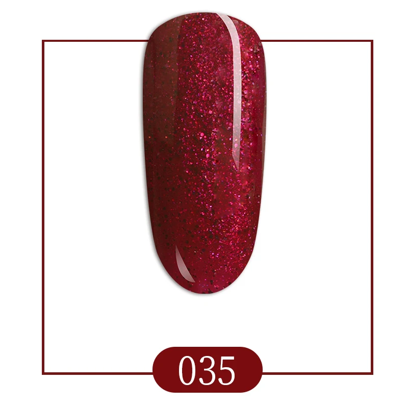RS NAIL 40 цветов УФ-Гель-лак стойкий Гель-лак для нейл-арта Маникюр Esmalte Permanente замочить от 8 мл - Цвет: S-035