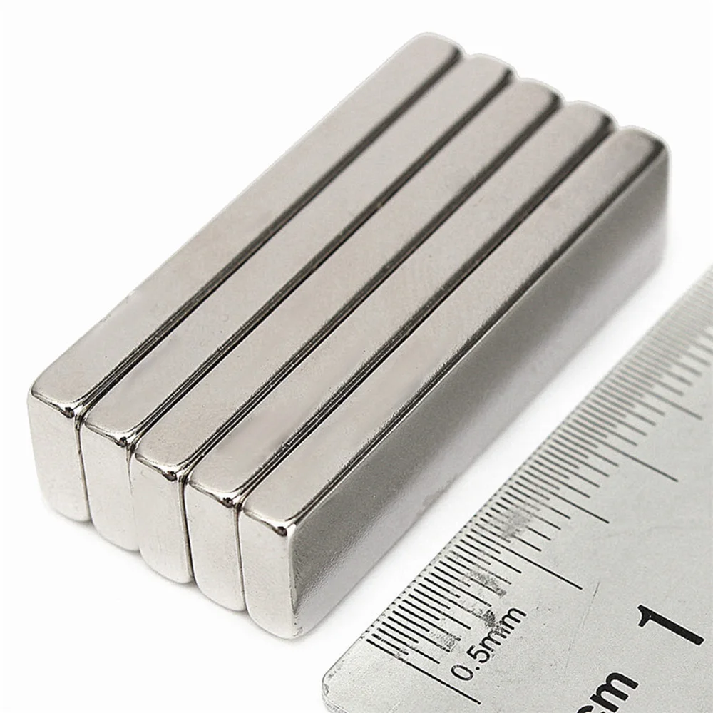 

Hot 50PCS Strong Countersunk 40x10x4mm-Magnets N52 Rare Earth Neodymium
