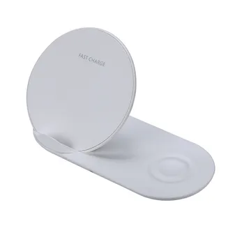 

Ouhaobin Charger For Samsung Phone for Samsung Watch 2 in 1 Fast Charging Wireless Charger Pad Cell Phone Accessories