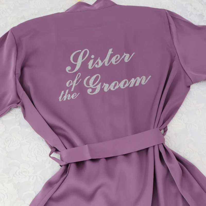 紫色 Sister of the Groom