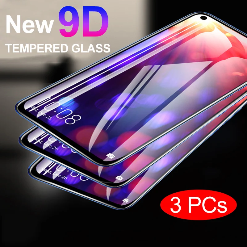 

3PCs Protective Glass On For Huawei Honor 20 20i 10i Glass Screen Protector Film For Honor 10 9 Lite 8X 9X Pro Tempered Glass