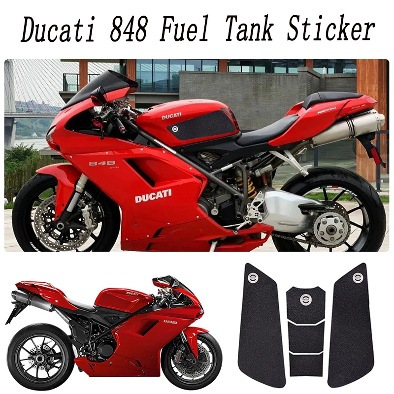 

Applicable to Ducati Devil 848 1098 1198 Fuel Tank Stickers Motorcycle Accessories
