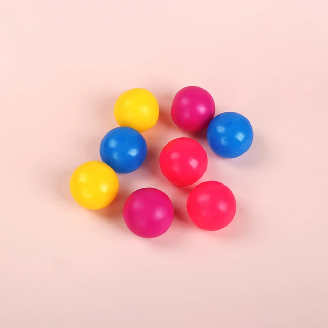 1pc Luminous Wall Target Ball Fidget Sticky Balls Silicone Decompression Soft TPR Elastic Squeeze Stress Reliever Ceiling Toys 4
