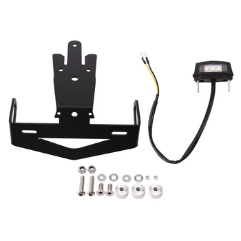 

Motorcycle License Plate Frame Holder Bracket with Light for KAWASAKI ER-6N ER-6F NINJA 650 ER6N ER6F