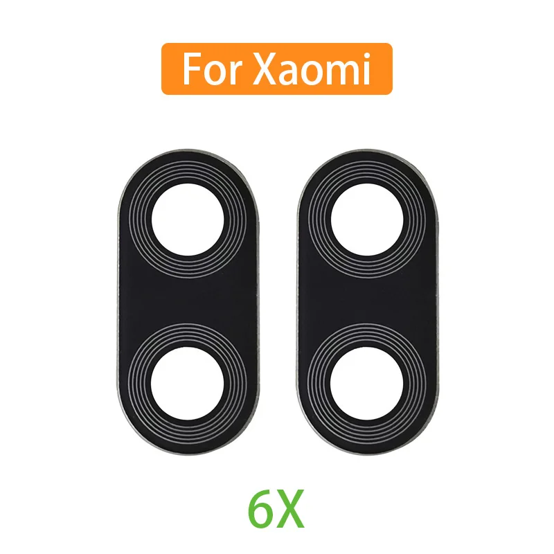 Для Xiaomi Mi A2 для 6X оригинальная задняя камера стеклянный объектив запасные части с