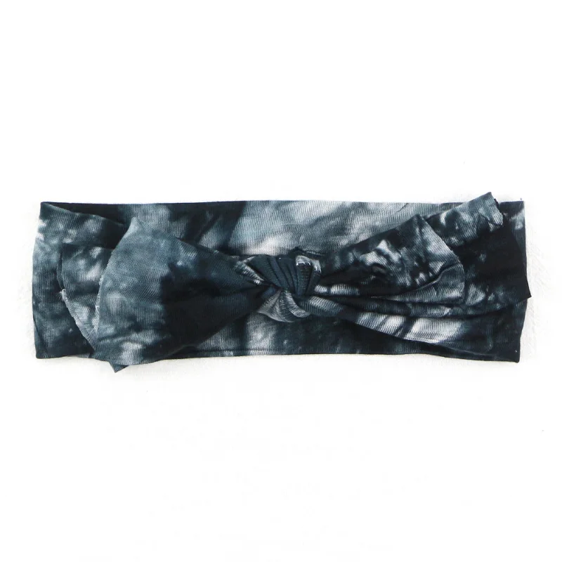 Sunlikeyou Kids Bowknot Baby Hair Accessories Bows Cotton Elastic Newborn Toddler Camouflage Print Turban Baby Girl Headbands
