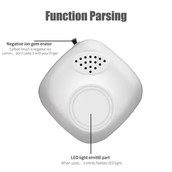 

SOLEDI Air Purifier Negative Ion Personality Negative Ion Necklace Car Store Remove Haze Fashion Air Purifier Necklace Give Away