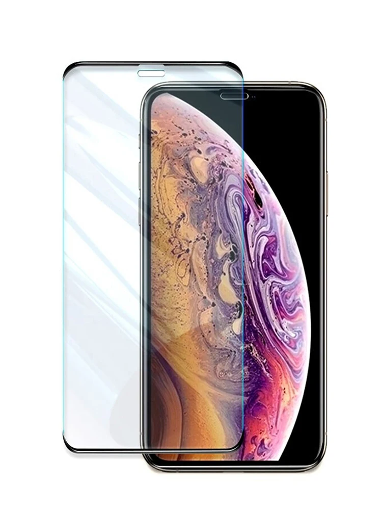 

HD 10H Tempered Glass on the for iPhone 11 6s 7 8 6 Plus Screen Protector For iPhone 11 pro max X Xs Max Xr Protective Glass