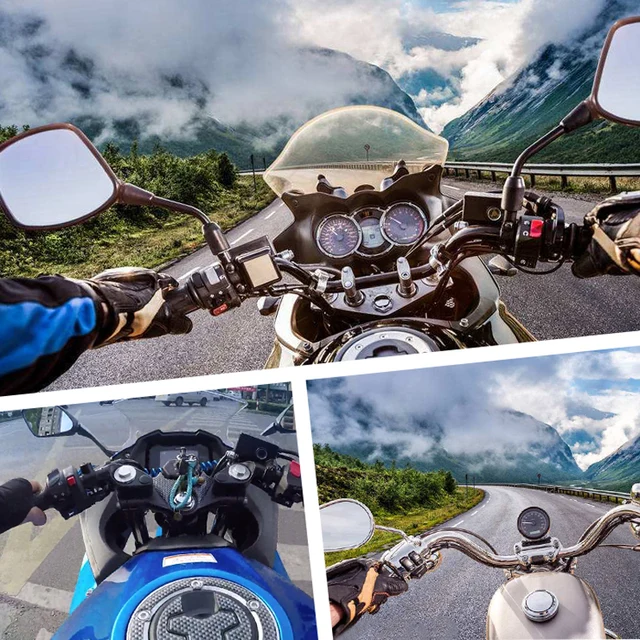 Motorcycle Riding Helmet Chin Mount Kit for GoPro Hero 9 8 7 6 5 Yi 4K Sjcam Sj4000 EKEN Action Camera Accessories Accessories Gadget dfe6076e1d429c24edcbb2: Adjust Arm|Helmet Chin Mount