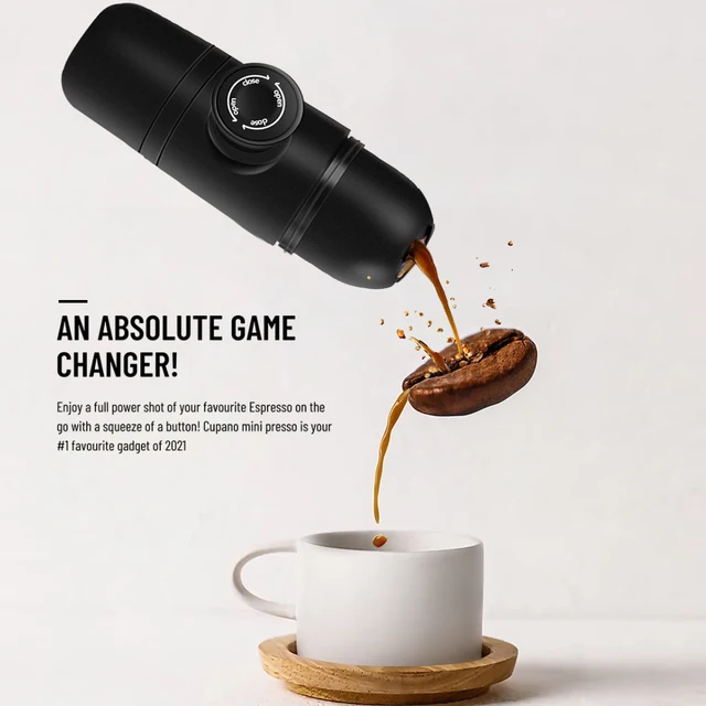 Mini Portable Coffee Machine Pressure Espresso Manual Handheld