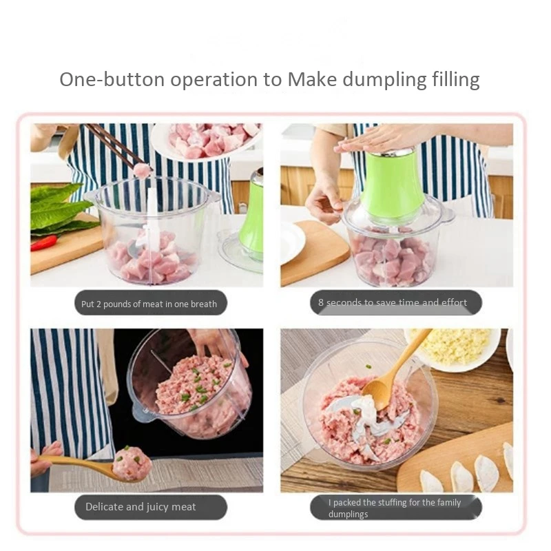 AD электрическая миска мясорубка для мяса овощи фрукты и орехи