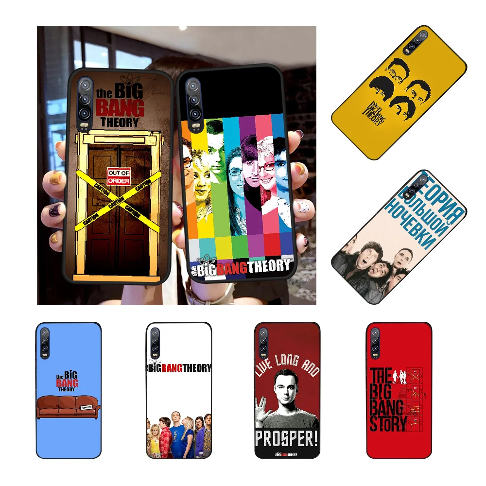 

NBDRUICAI The Big Bang Theory Phone Case Cover for Huawei P30 P20 P10 P9 P8 Mate 20 10 Pro Lite