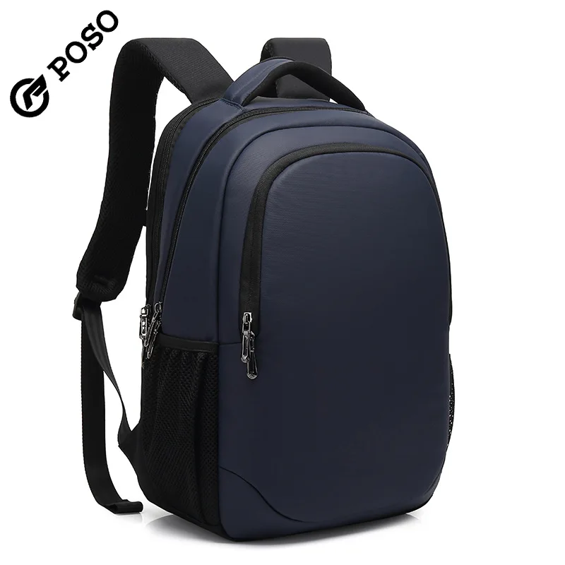

Poso New Style Waterproof Shock-resistant Backpack Men Business Backpack USB Multi-functional Computer Bag