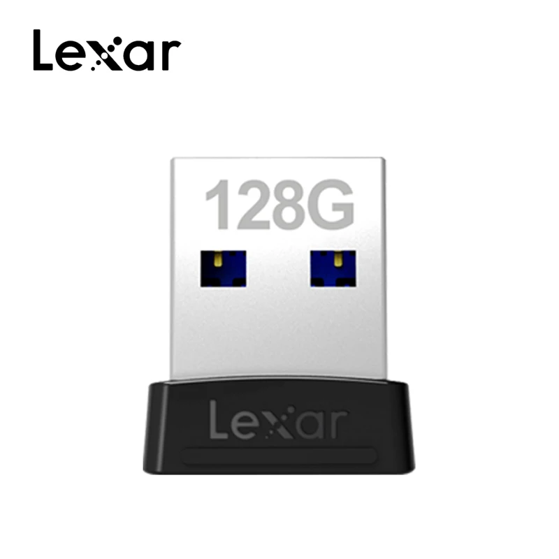 Lexar S47 для мобильного телефона, компьютера, автомобиль шифрования высокоскоростной USB3.0 мини usb 32 ГБ, 64 ГБ, 128G Обновление версии USB3.1 скорость чтения 250 МБ/с