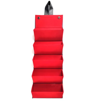 

5 Slot Hanging Home Multifunction Wardrobe Sunglasses Organizer Closet Eyewear Holder Portable Folding Storage Box Save Space
