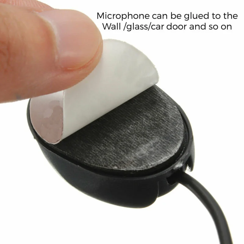 1 шт., автомобильный бочонок черный микрофон громкой связи Bluetooth Mic 50 Гц-20 кГц, пригодный для sony модели в приборную панель автомобиля Радио Стерео gps DVD ноутбук 3,5 мм