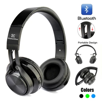 

Wireless Headphones Bluetooth Earphone Bluetooth Headset Foldable Adjustable Handsfree Headset with MIC for mobile phone