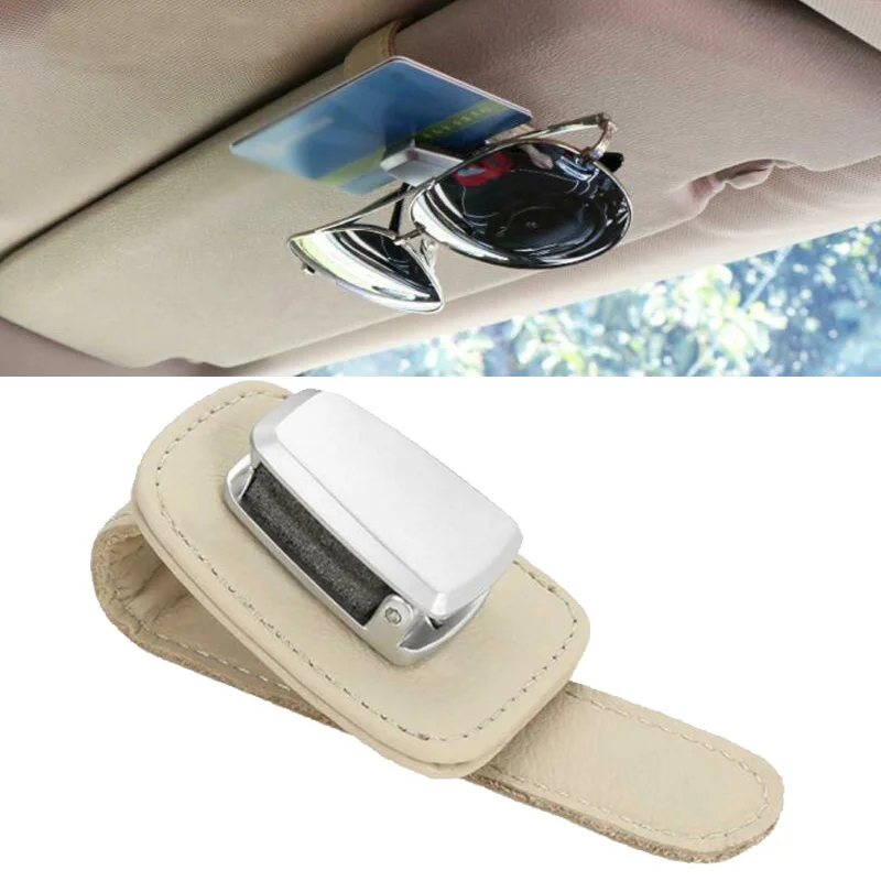 

Tickets Glasses Clip Storage 1pc Universal Car Auto Sunglasses Interior