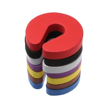 Door-Clip Cabinet-Locks Protection Finger-Safe Security EVA 1PCS C-Shape Soft-Foam Kids