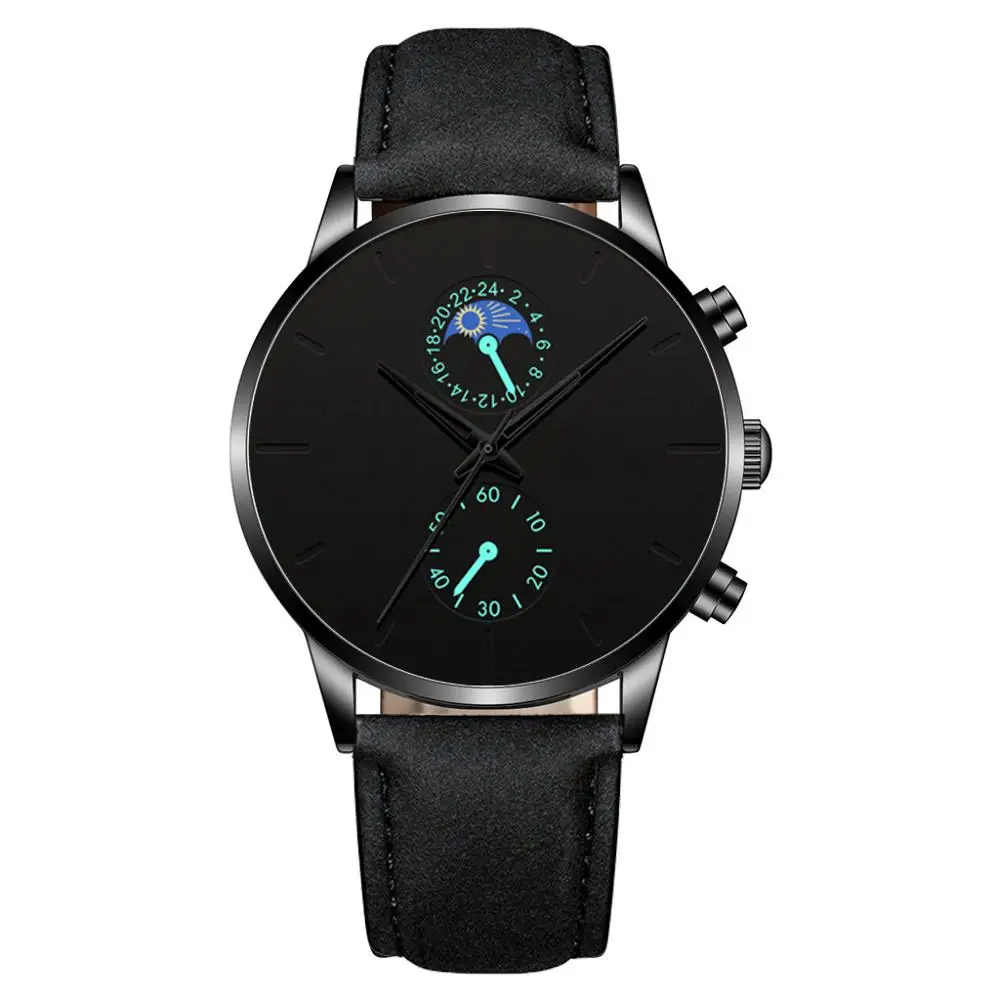2021 Fashion Watch Men Business Watches Luxury Classic Black Stainless Steel Mesh Belt Quartz Wrist Watch Relogio Masculino 