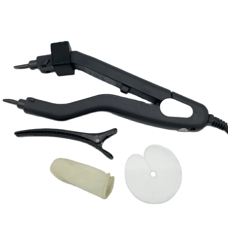 Hot Fusion Iron for Hair Extension Heat Hair Connector 220 Degree Nail Tip Extension Iron