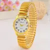 Elastic band watch Quartz Watch Expandable Stretch Band Strap Ladies Gents Unisex Wrist Watches 4