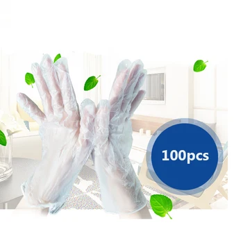 

100 PCS Disposable Gloves Protection Rubber Gloves Household Cleaning Experiment Catering Gloves Jobs Kitchen Cleaning Gloves