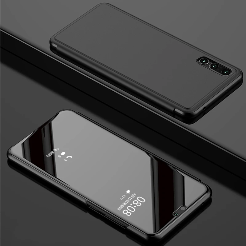 Smart View Mirror Flip Case For Xiaomi Redmi Note 7 5 6 Pro 4 4X 5A S2 Plus GO Note4 Global Cover on xiaomi Mi A2 Lite 8 SE A1 | Мобильные