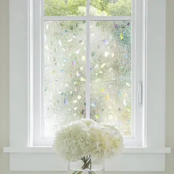 

Custom Size Etched Window Sticker PVC Vinyl Translucence Irregular Shape Private-Protection Bathroom Kitchen Decor 40cmx100cm