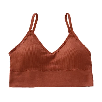 

Newest Women Seamless Gym Yoga Sports Bra Crop Top Vest Comfort Stretch Bralette Underwear Promotion