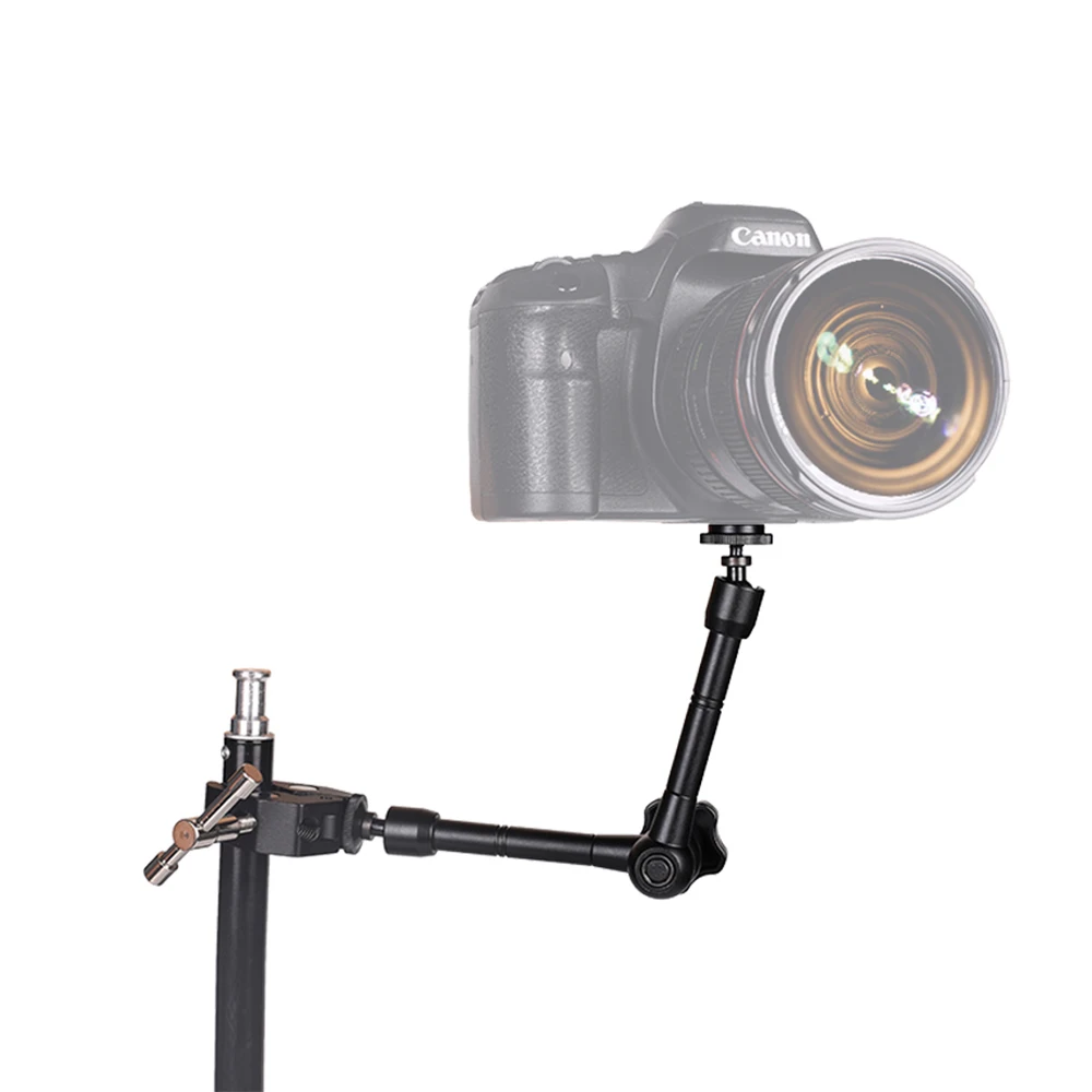 Аксессуары для фотостудии Супер зажим+ 7/11 дюймов Регулируемая шарнирная Волшебная рукоятка для монитора светодиодный светильник ЖК-видео вспышка камера DSLR